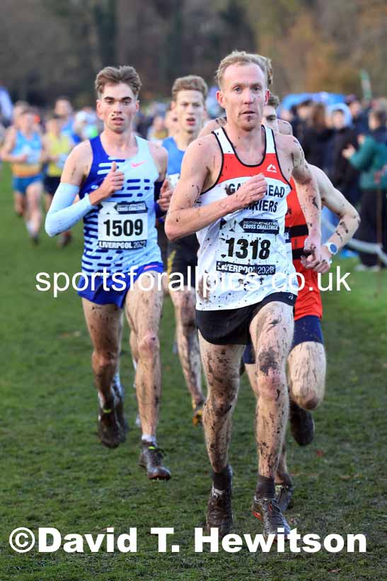 Senior Men and Under-23s, 2023 British Athletics Cross Challenge, Sefton Park, Liverpool. Photo: David T. Hewitson/Sports for All Pics
